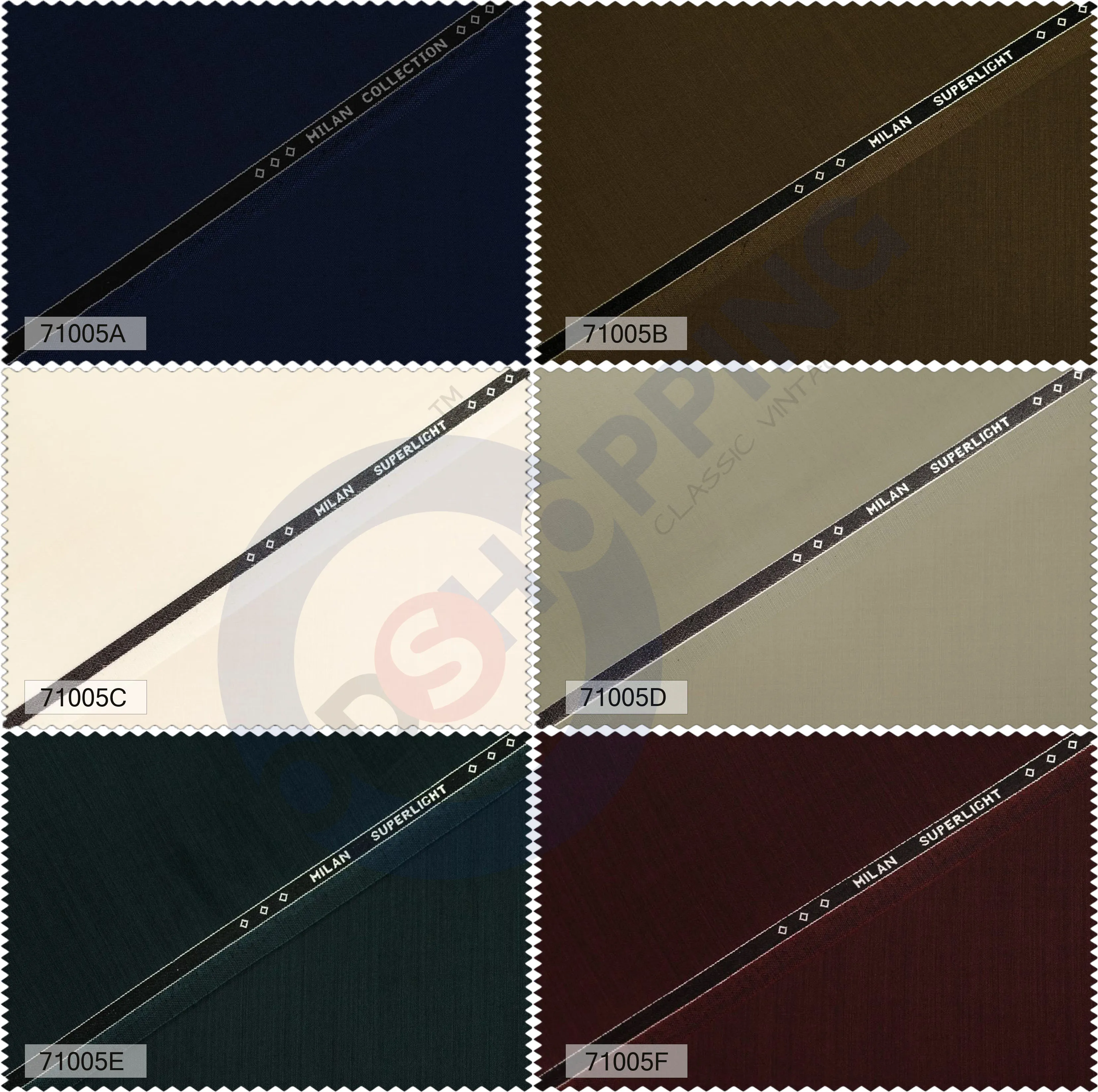 Custom 3 Piece Suit - MILAN Super Fine Luxury Wool Suitings