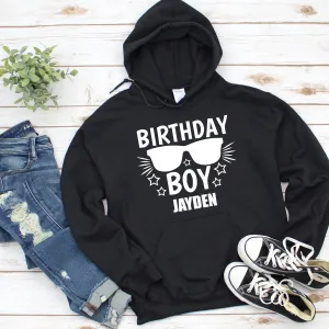 Custom Birthday Boy Hoodie | Personalised Boys Hoodie