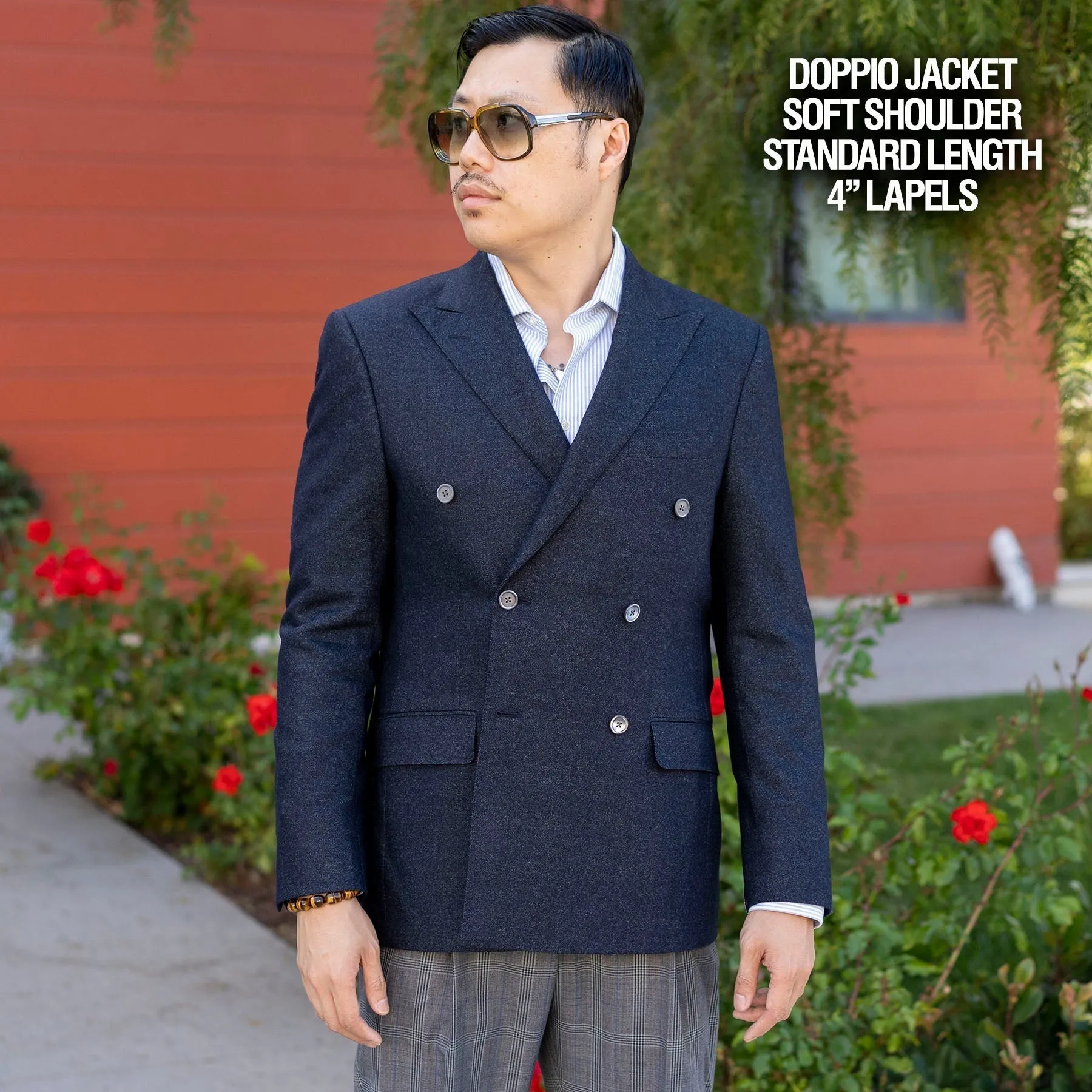 Custom Suits & Sportcoats Hardy Minnis Fresco Lite & Balloon Hopsack
