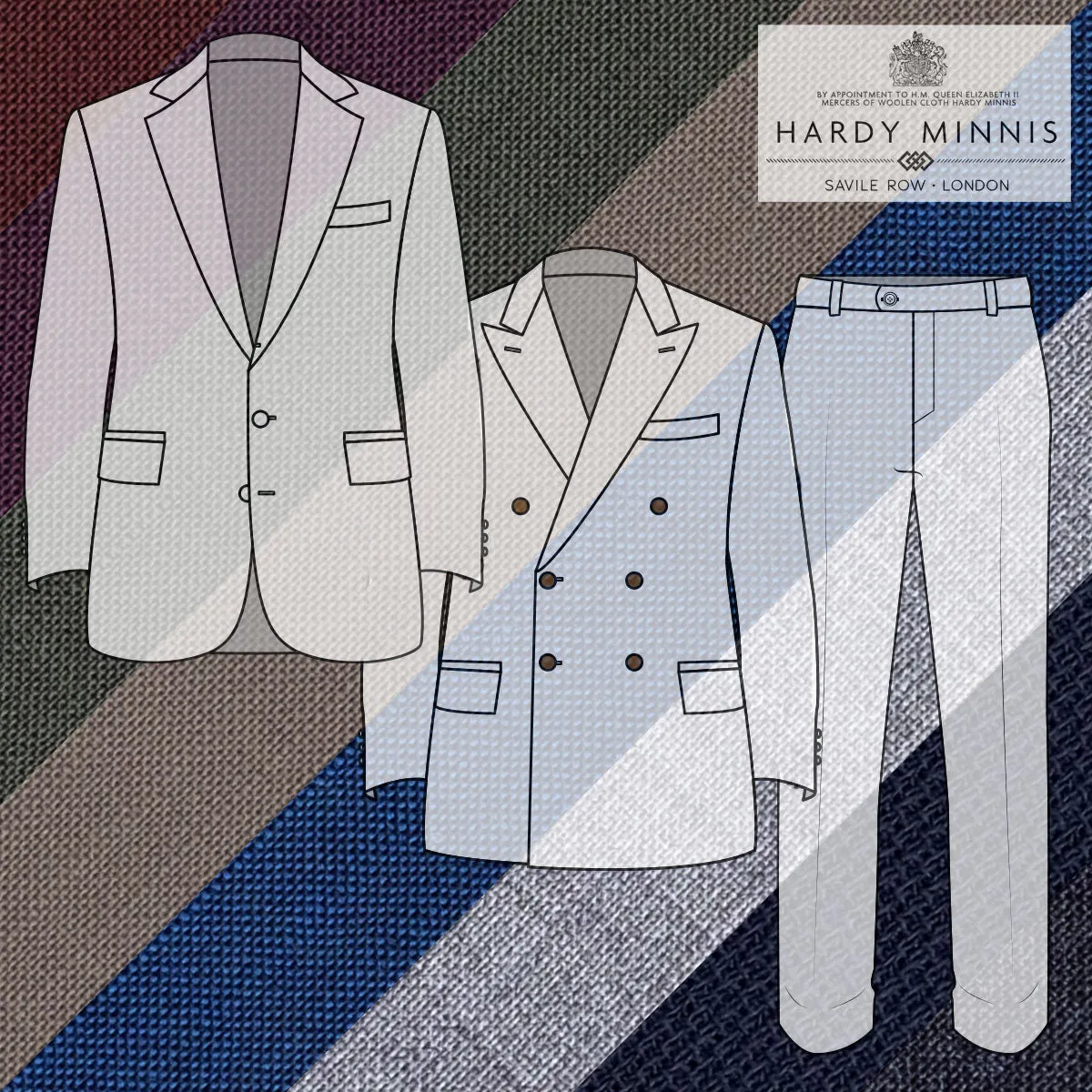 Custom Suits & Sportcoats Hardy Minnis Fresco Lite & Balloon Hopsack