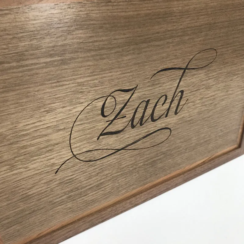 Custom Wooden Memory box (Base price shown)