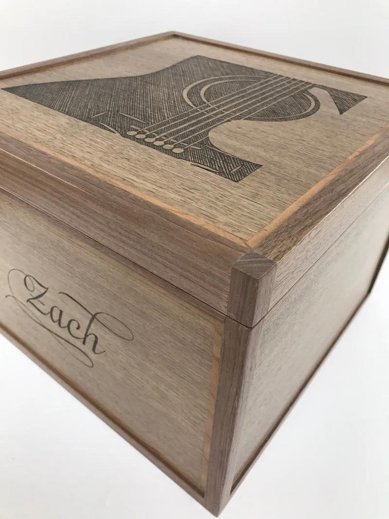 Custom Wooden Memory box (Base price shown)