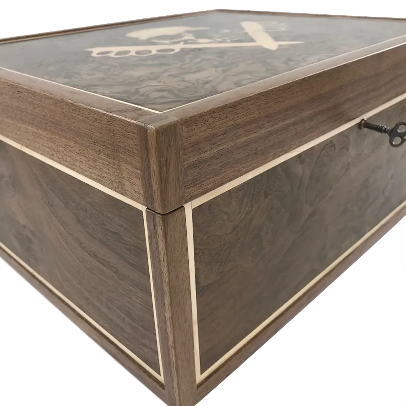 Custom wooden Personalized Toasting box (Base price shown)