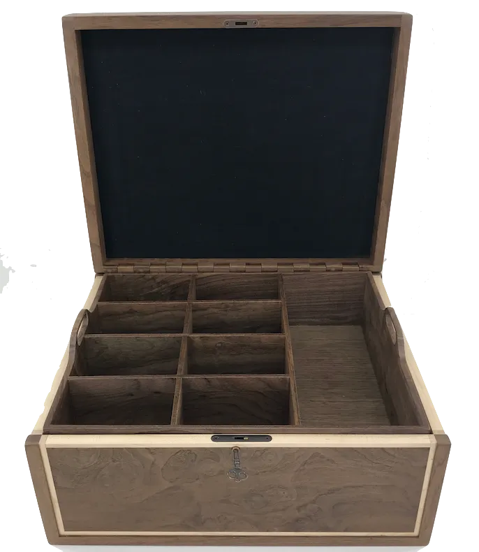Custom wooden Personalized Toasting box (Base price shown)