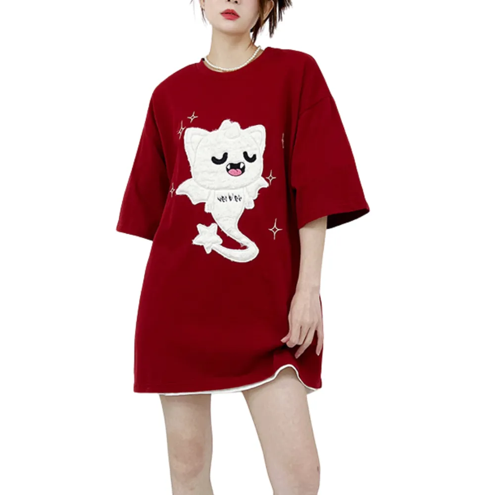 Cute Cartoon Little Devil T-shirt
