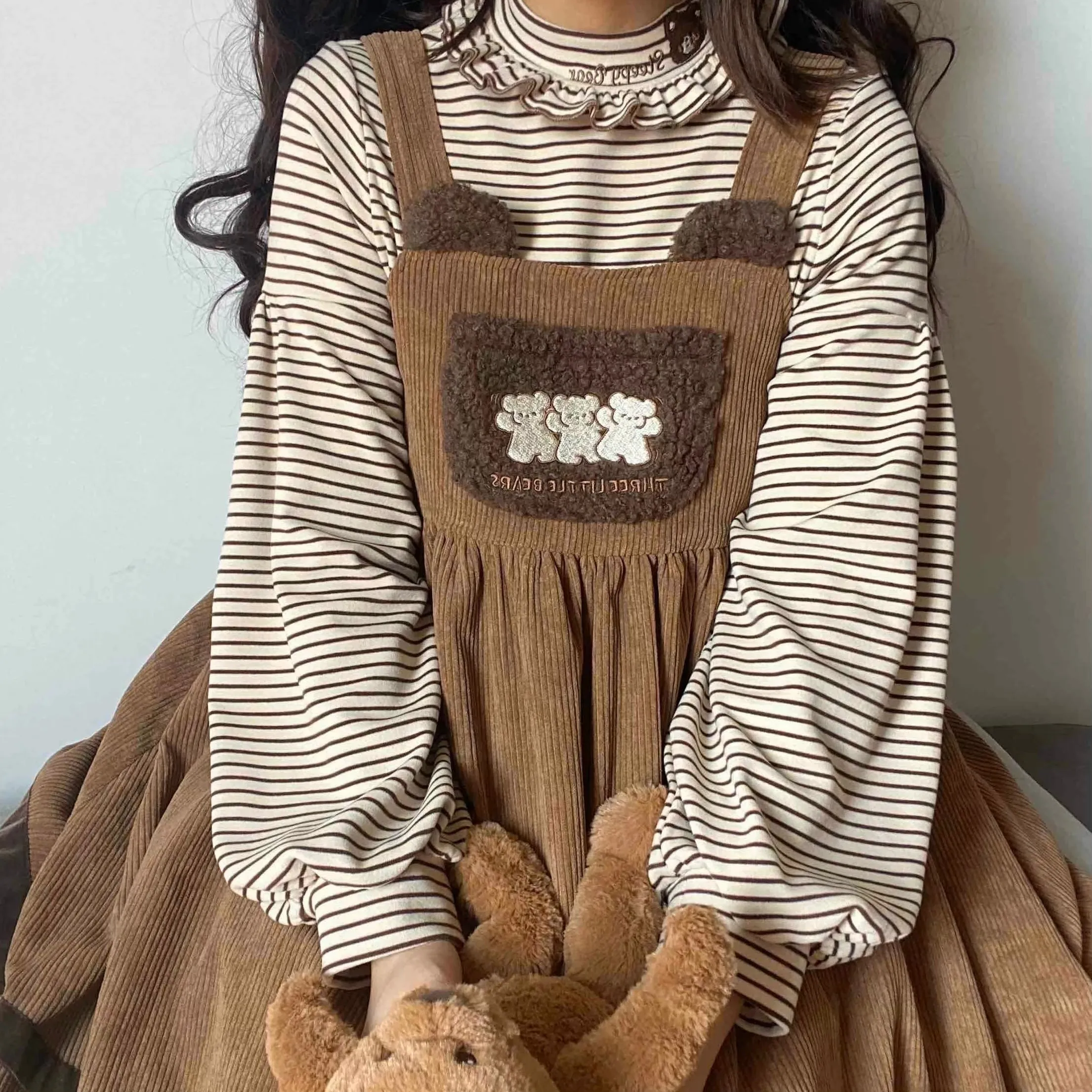 Cute Lolita Suspender Skirt UB98615