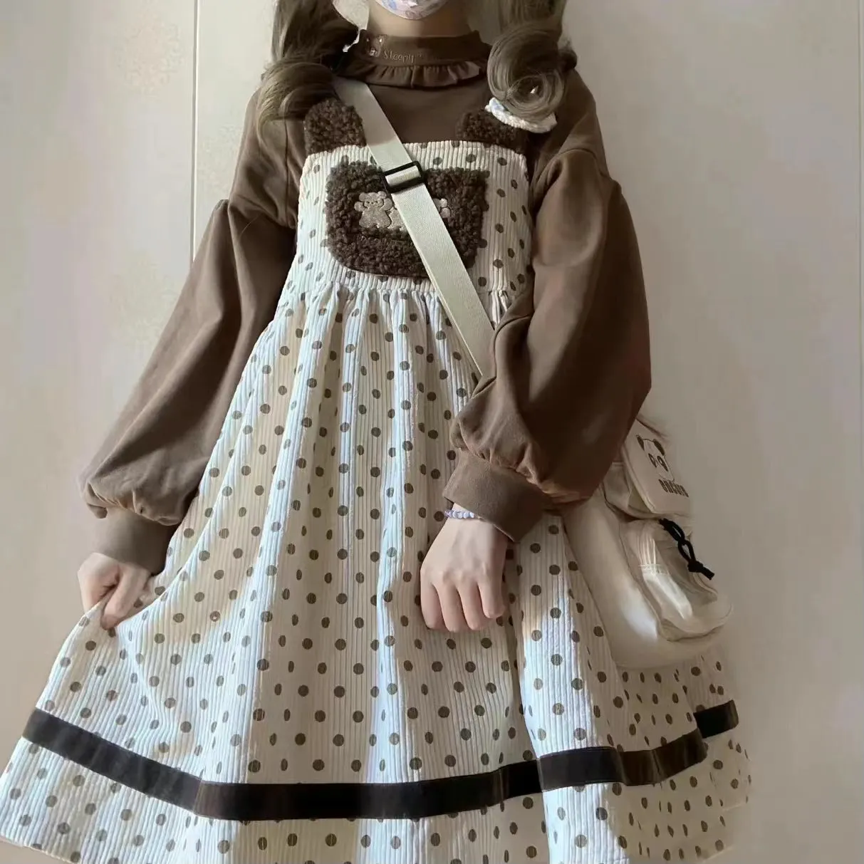 Cute Lolita Suspender Skirt UB98615
