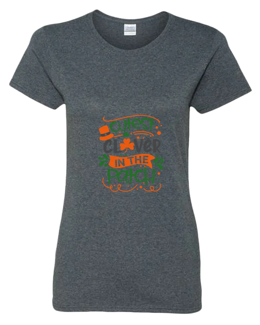Cutest clever in the patch t-shirt women st patrick's day t-shirt