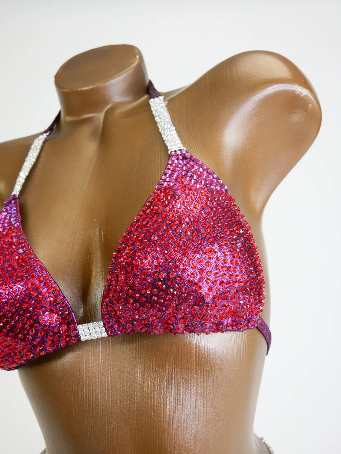 Deep Fuchsia Bikini Suit