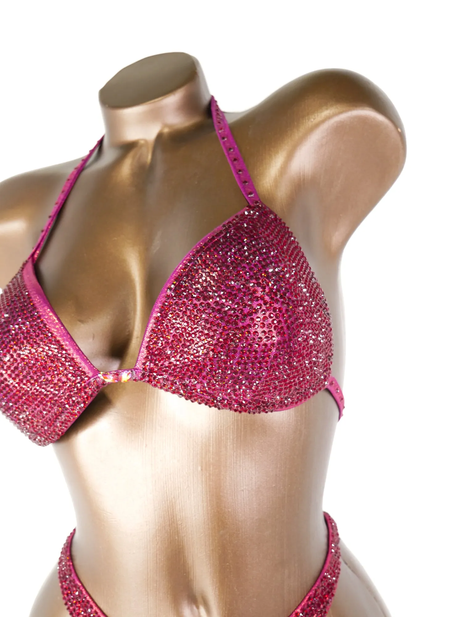 Deep Red Metallic Wellness Suit