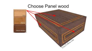 Design a panel and edge box (Base price shown)
