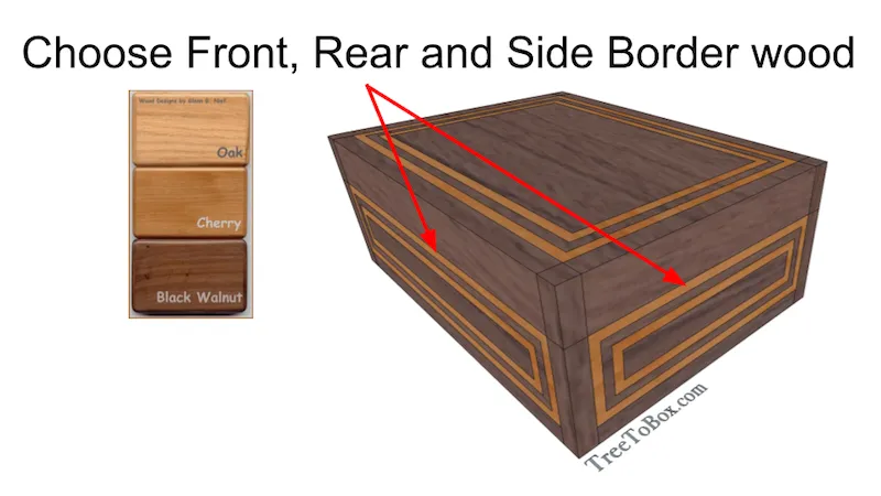 Design a panel and edge box (Base price shown)
