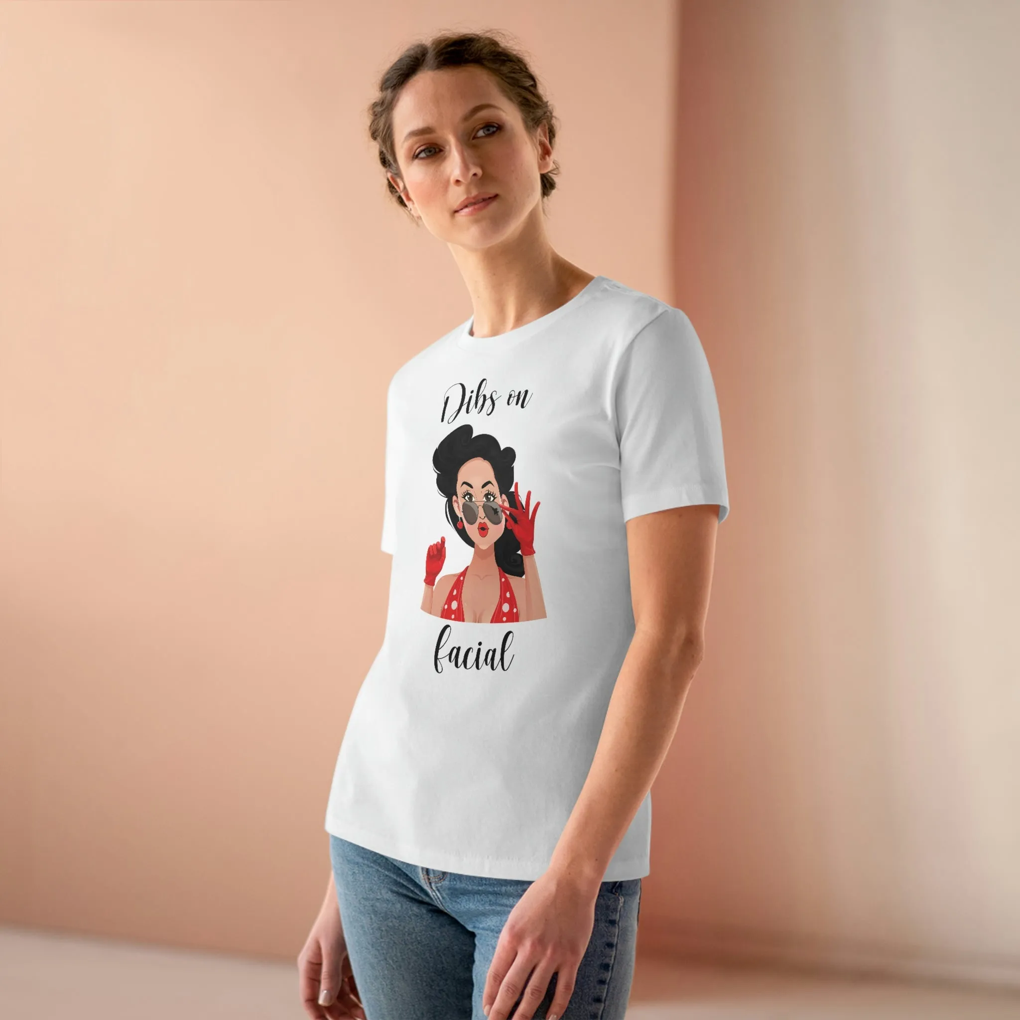 Dibs on Facial Women's Premium Tee