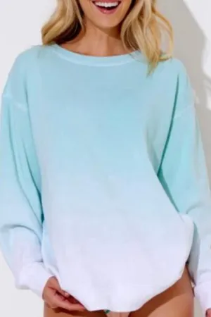 Dip Dye Burnout Sweatshirt