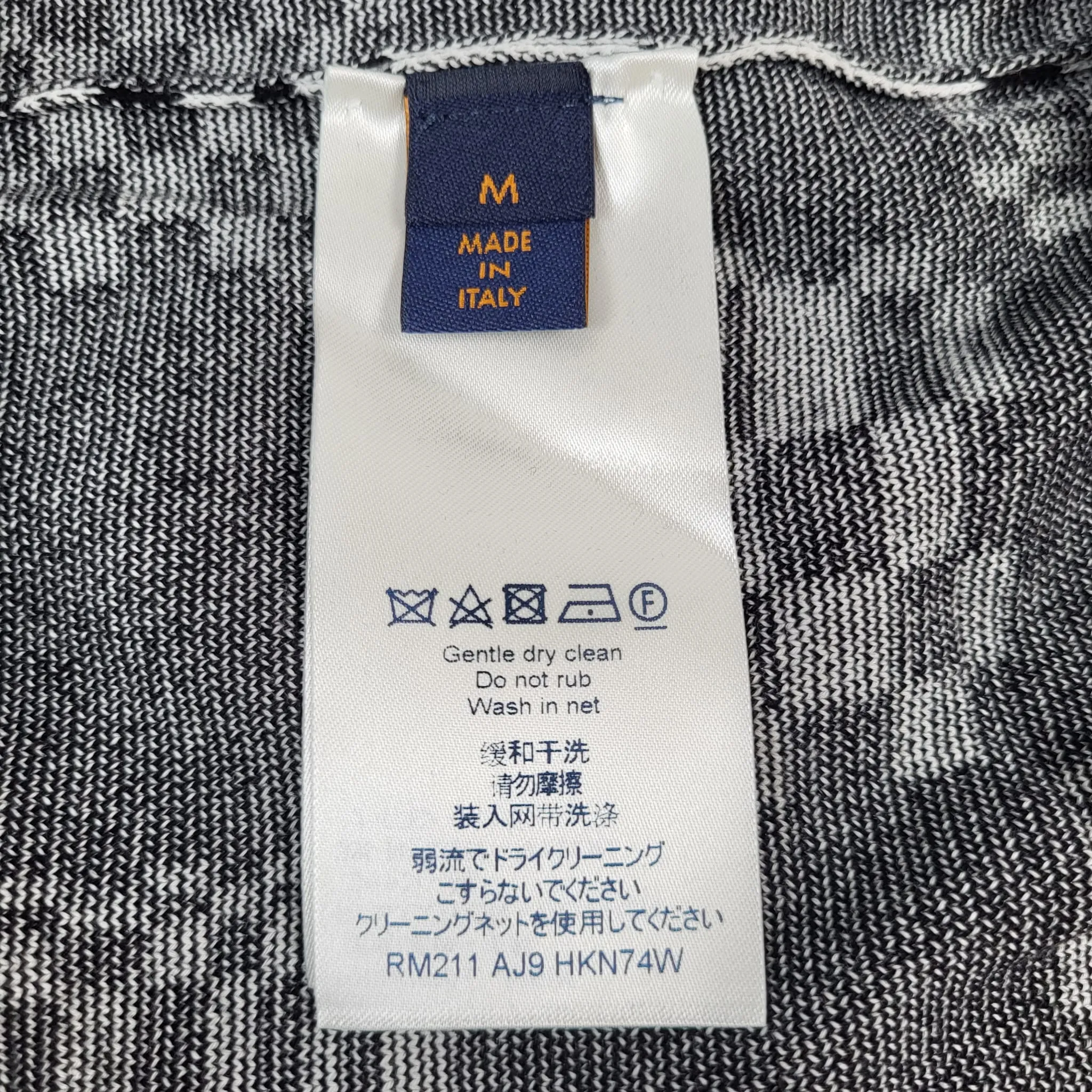 Distorted Damier Crewneck