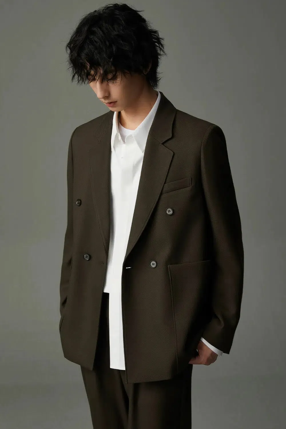 Double-Breasted Blazer