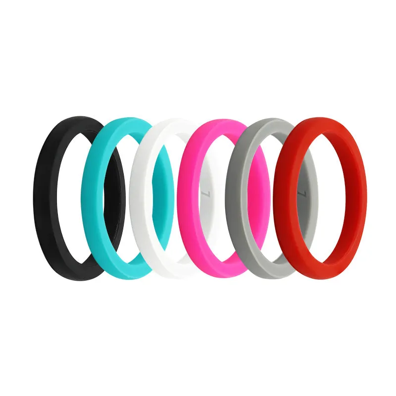 E3 Women's Silicone Stackers - Plain