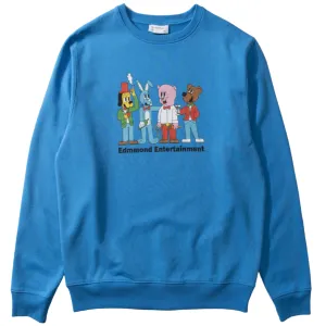 Edmmond Studios Buddies Crewneck Plain Blue