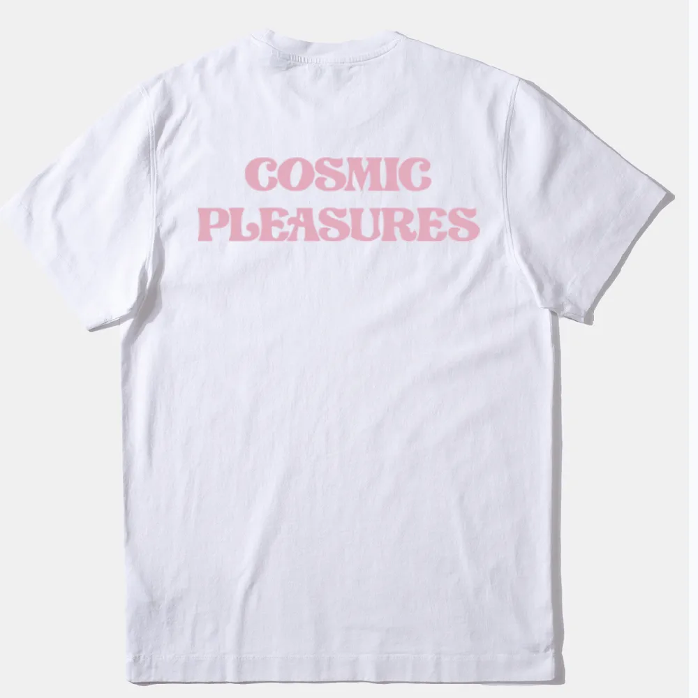 Edmmond Studios Cosmic Pleasures T-Shirt Plain White