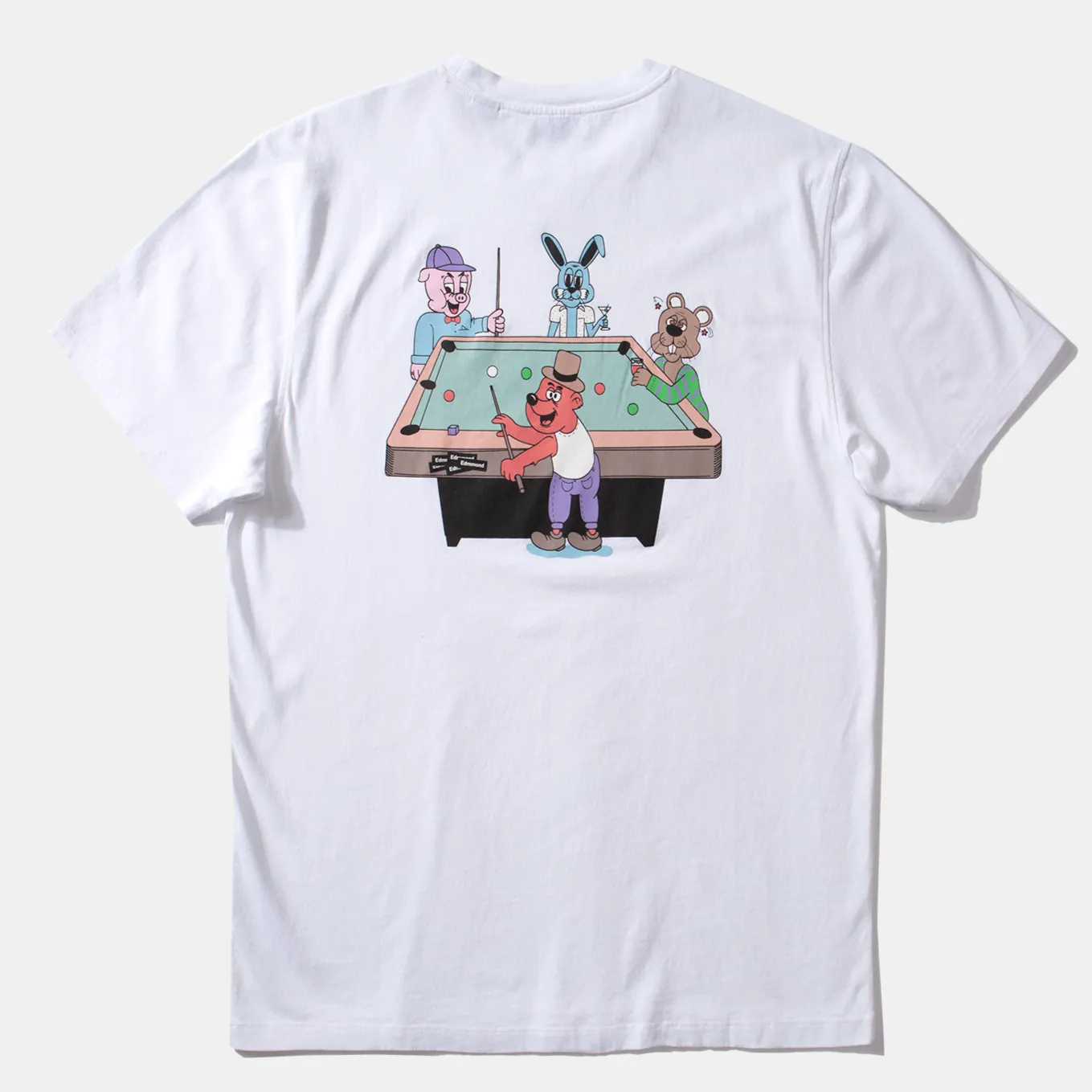 Edmmond Studios Yaggo T-Shirt Plain White