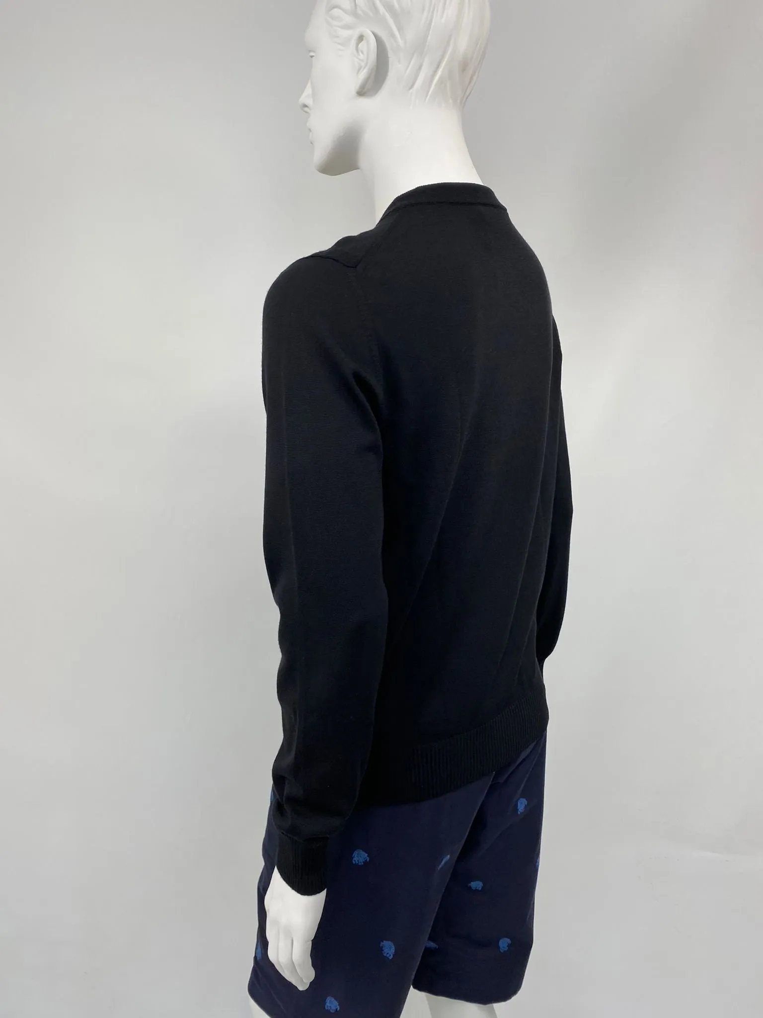 Embroidered Multi Logo Crewneck