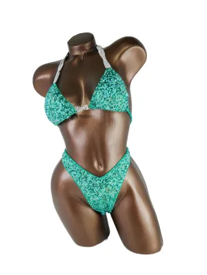 Emerald AB Figure Competition Suit