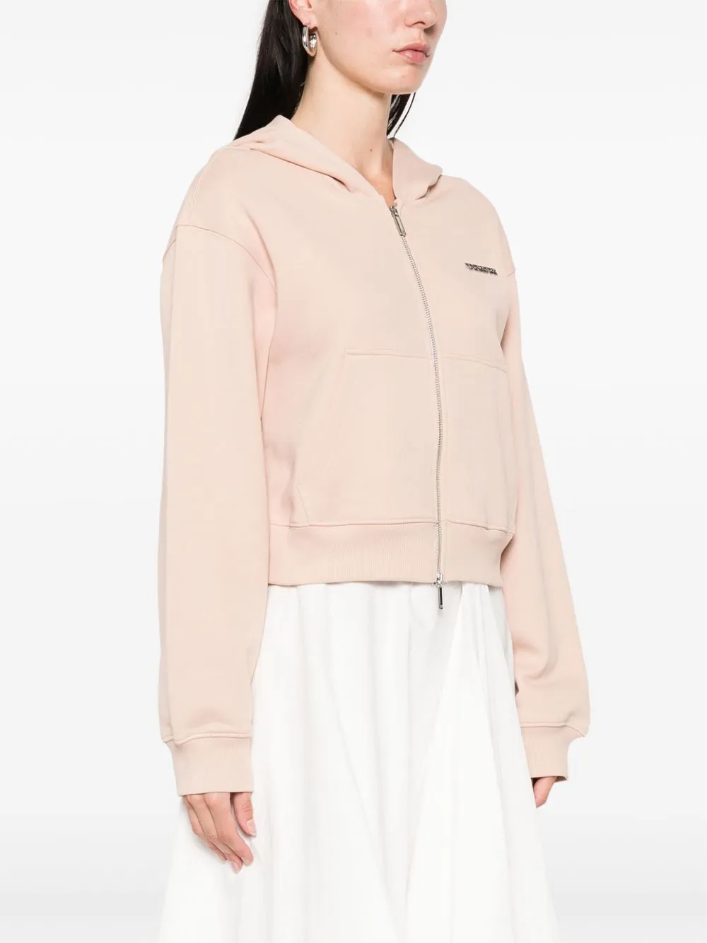 Emporio Armani Cotton Zipped Hoodie
