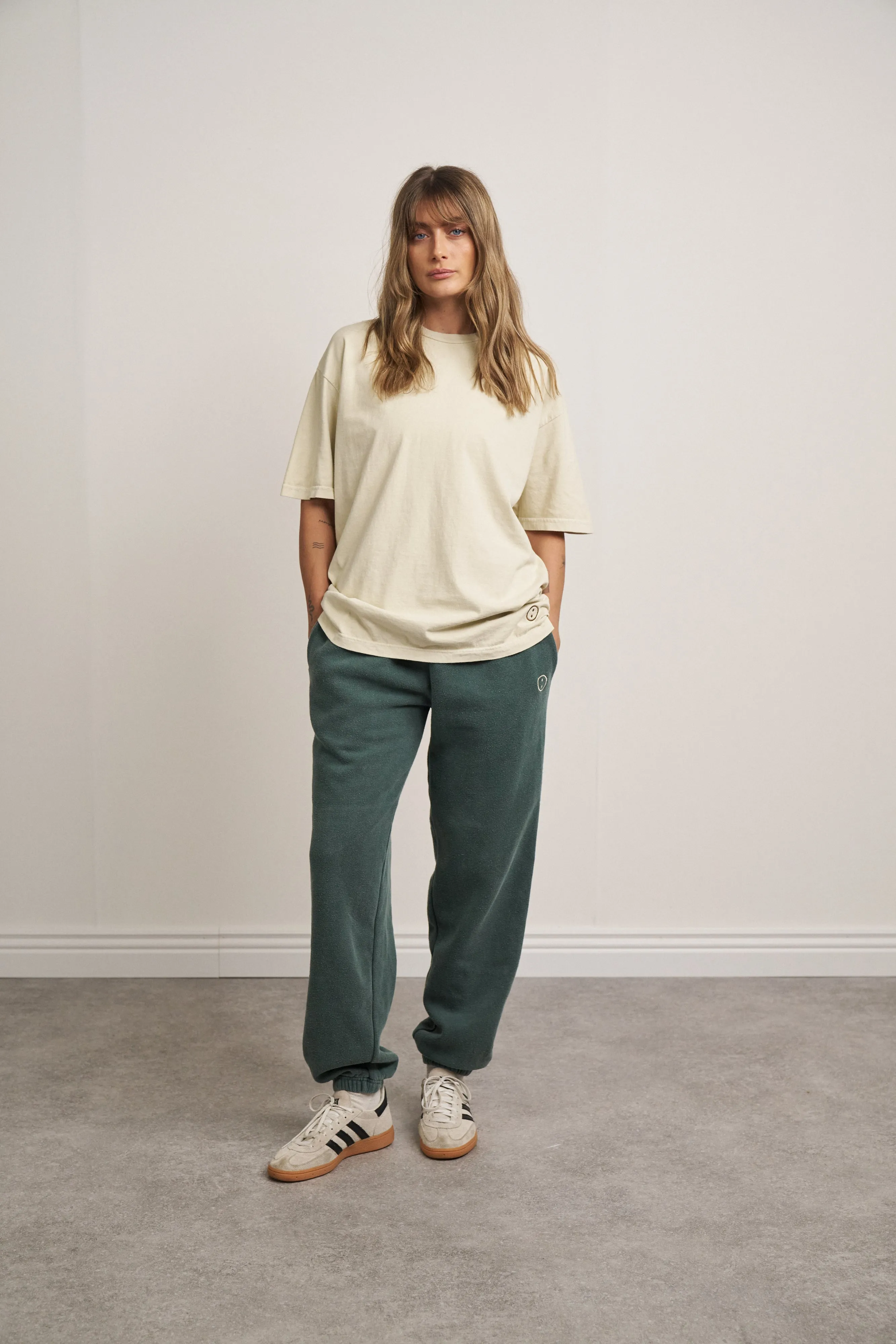Essentials Vintage Washed Tee - Ivory