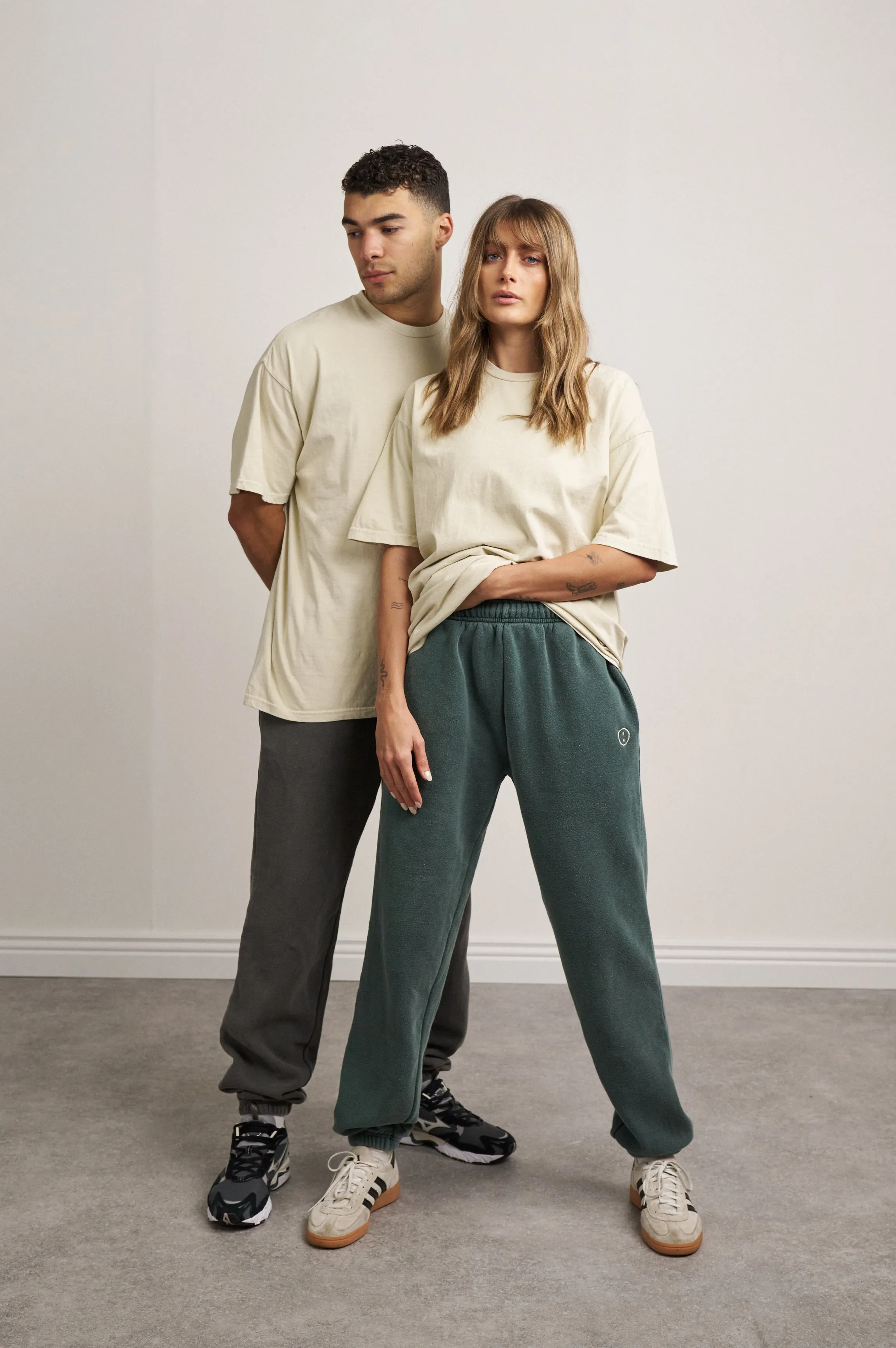 Essentials Vintage Washed Tee - Ivory