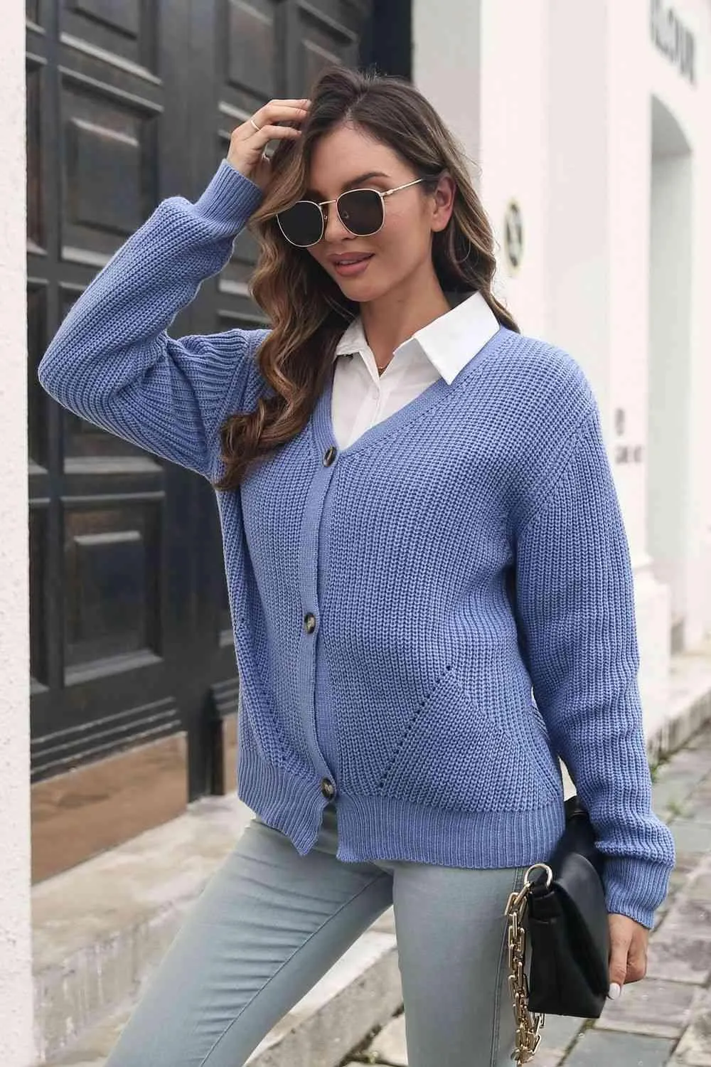 Fall Embrace Knit Button Down Cardigan
