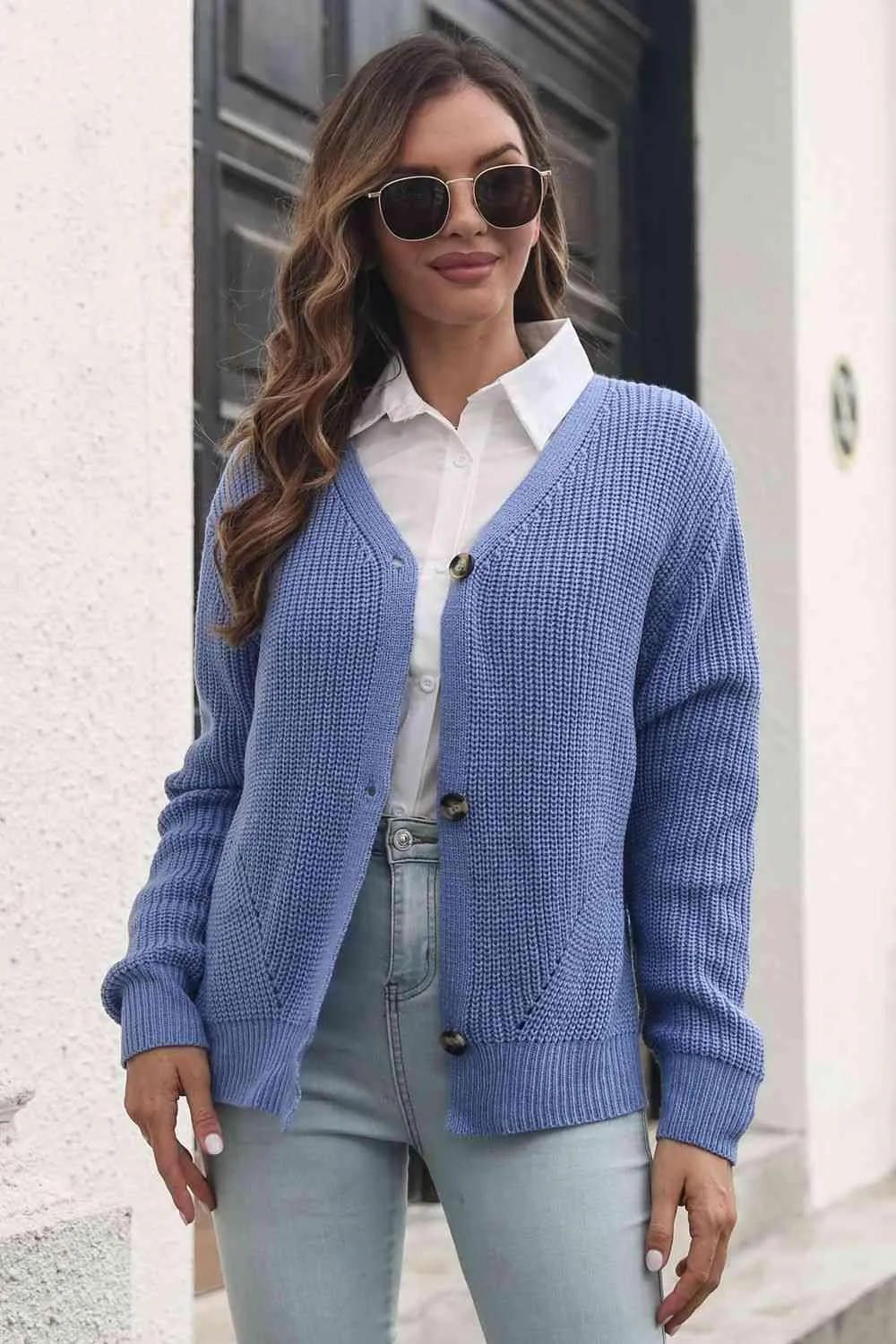Fall Embrace Knit Button Down Cardigan