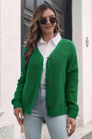 Fall Embrace Knit Button Down Cardigan