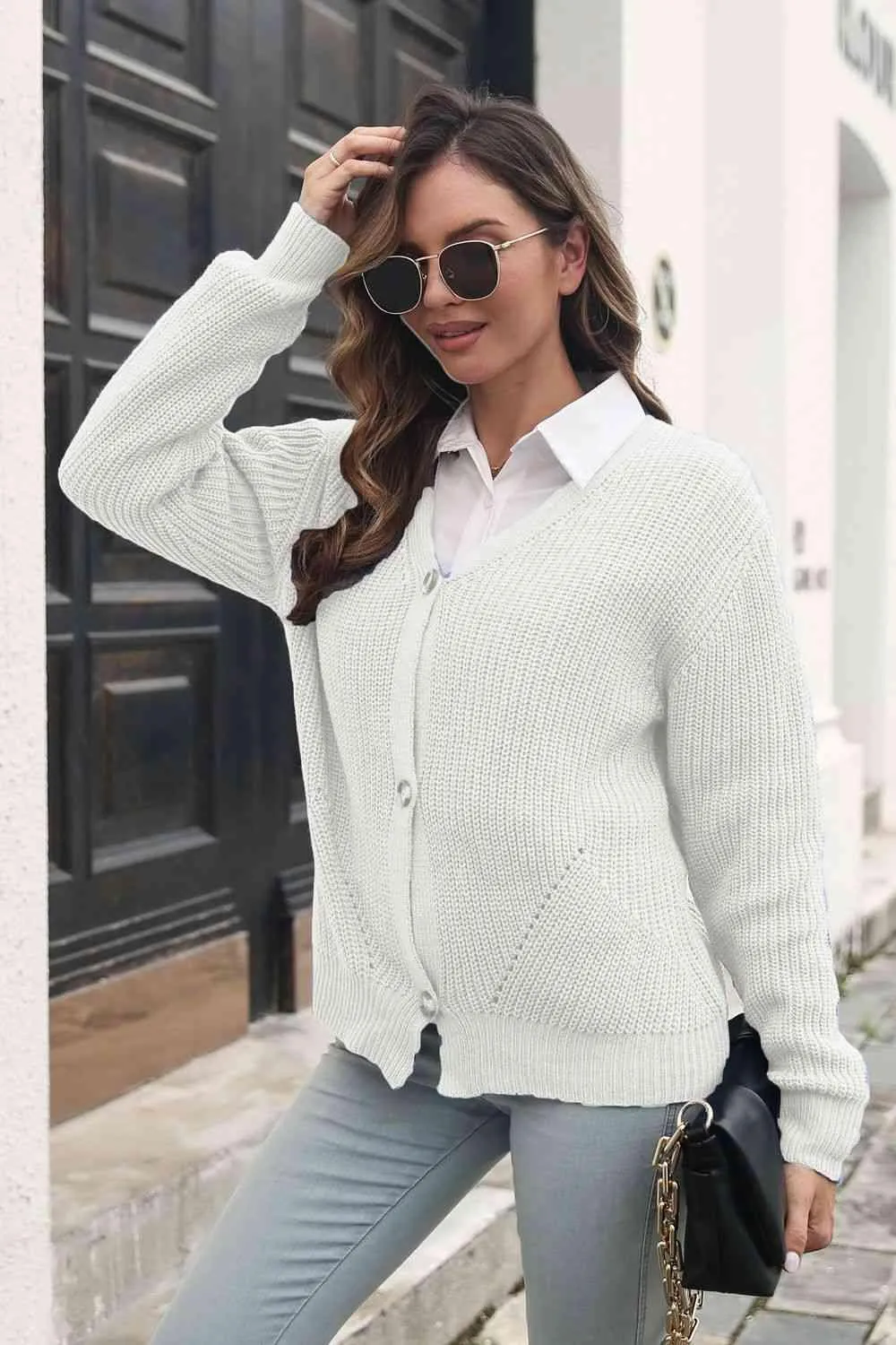 Fall Embrace Knit Button Down Cardigan