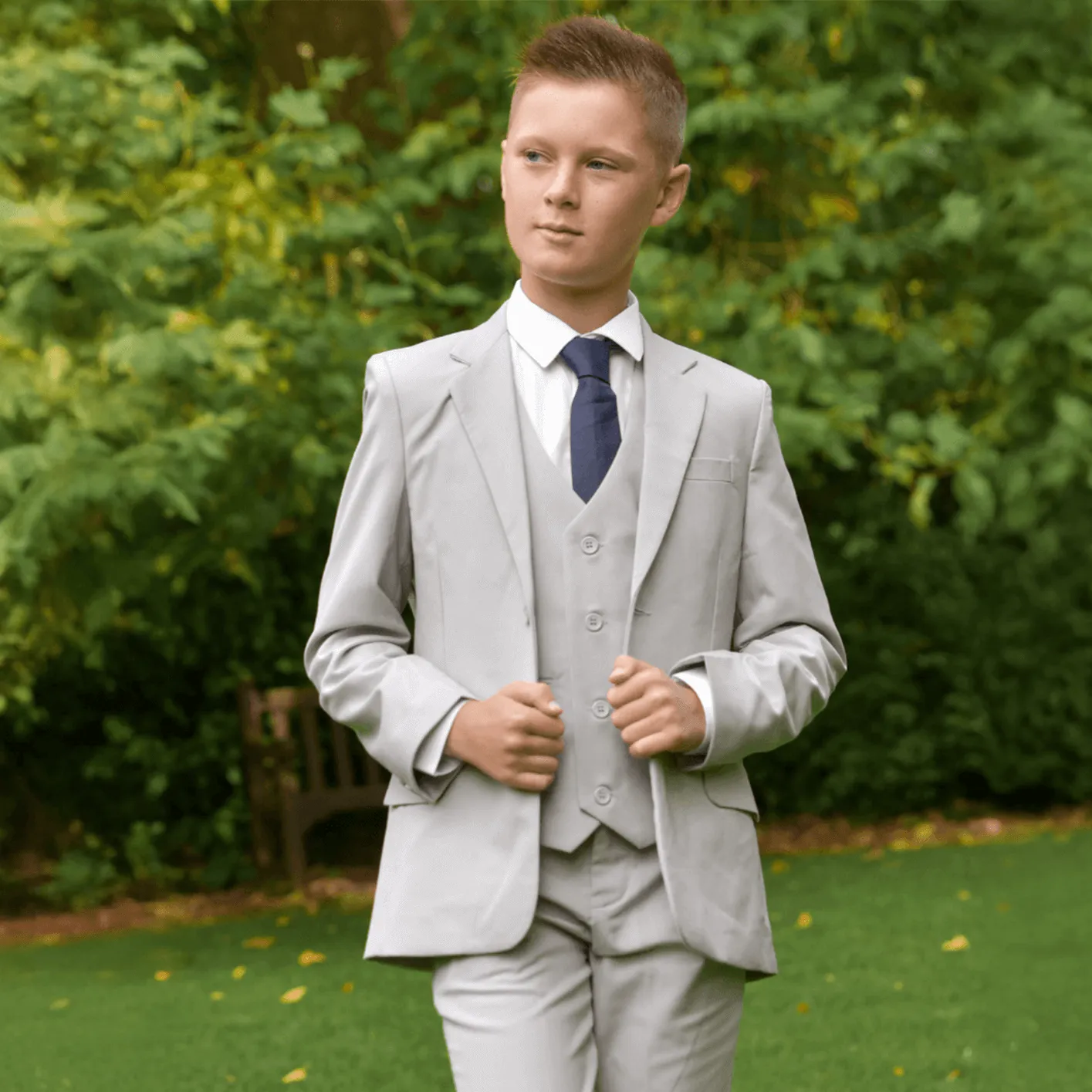 Felix - Stone 5 Piece Boys Suit