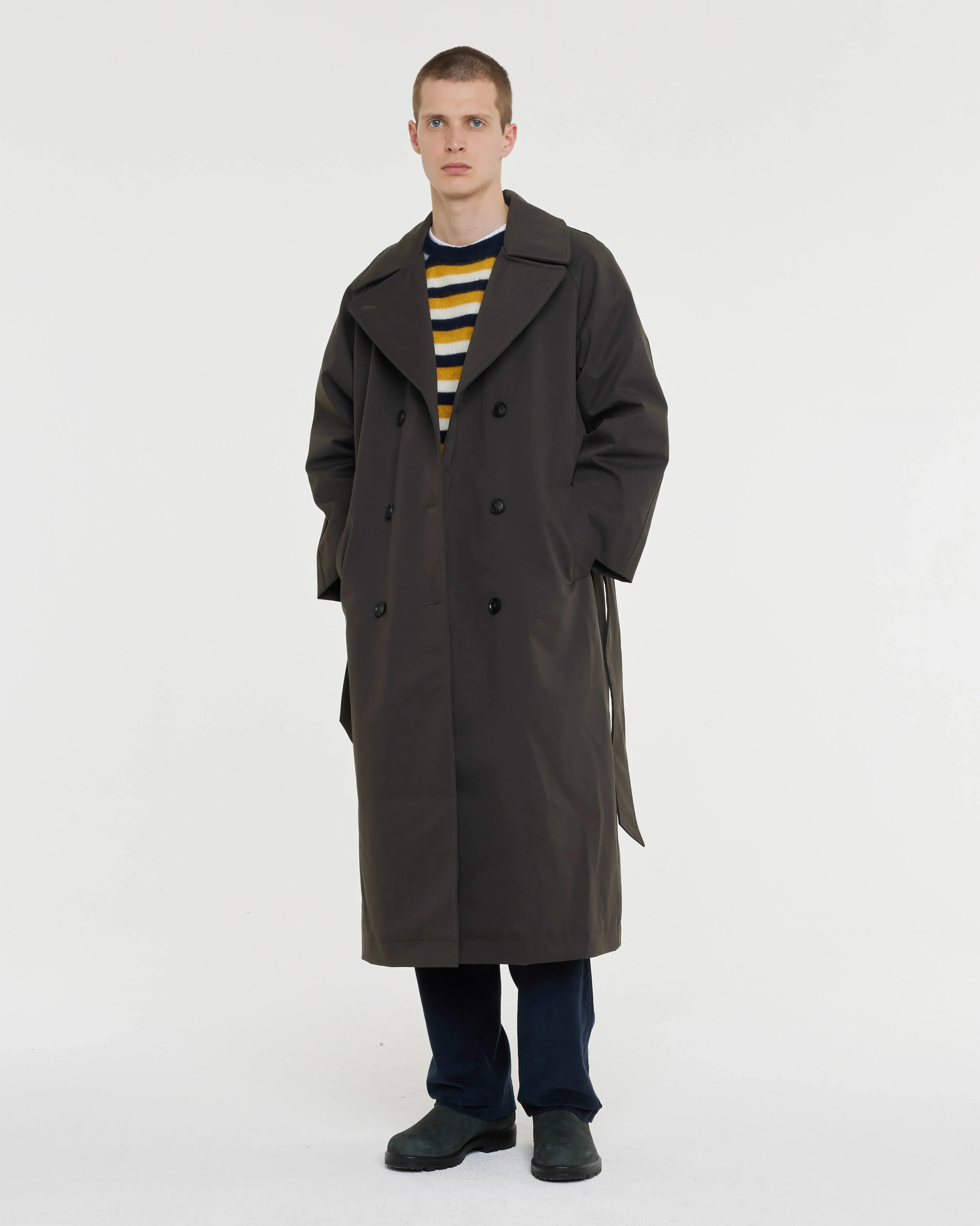 FINAL SALE: National Park Striped Sweater - Yellow