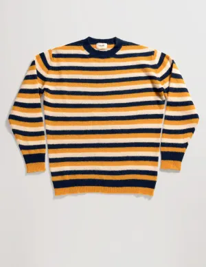 FINAL SALE: National Park Striped Sweater - Yellow