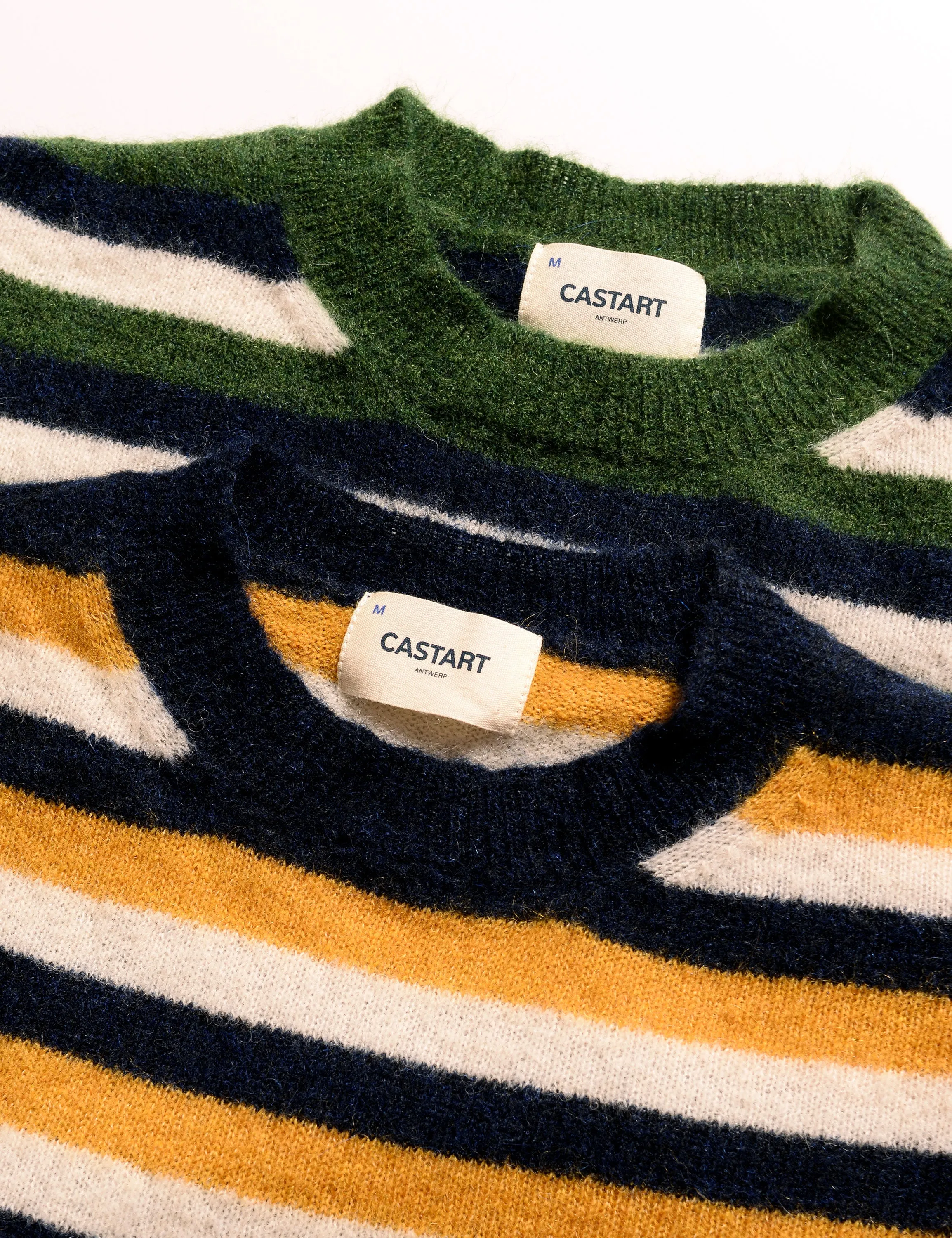 FINAL SALE: National Park Striped Sweater - Yellow