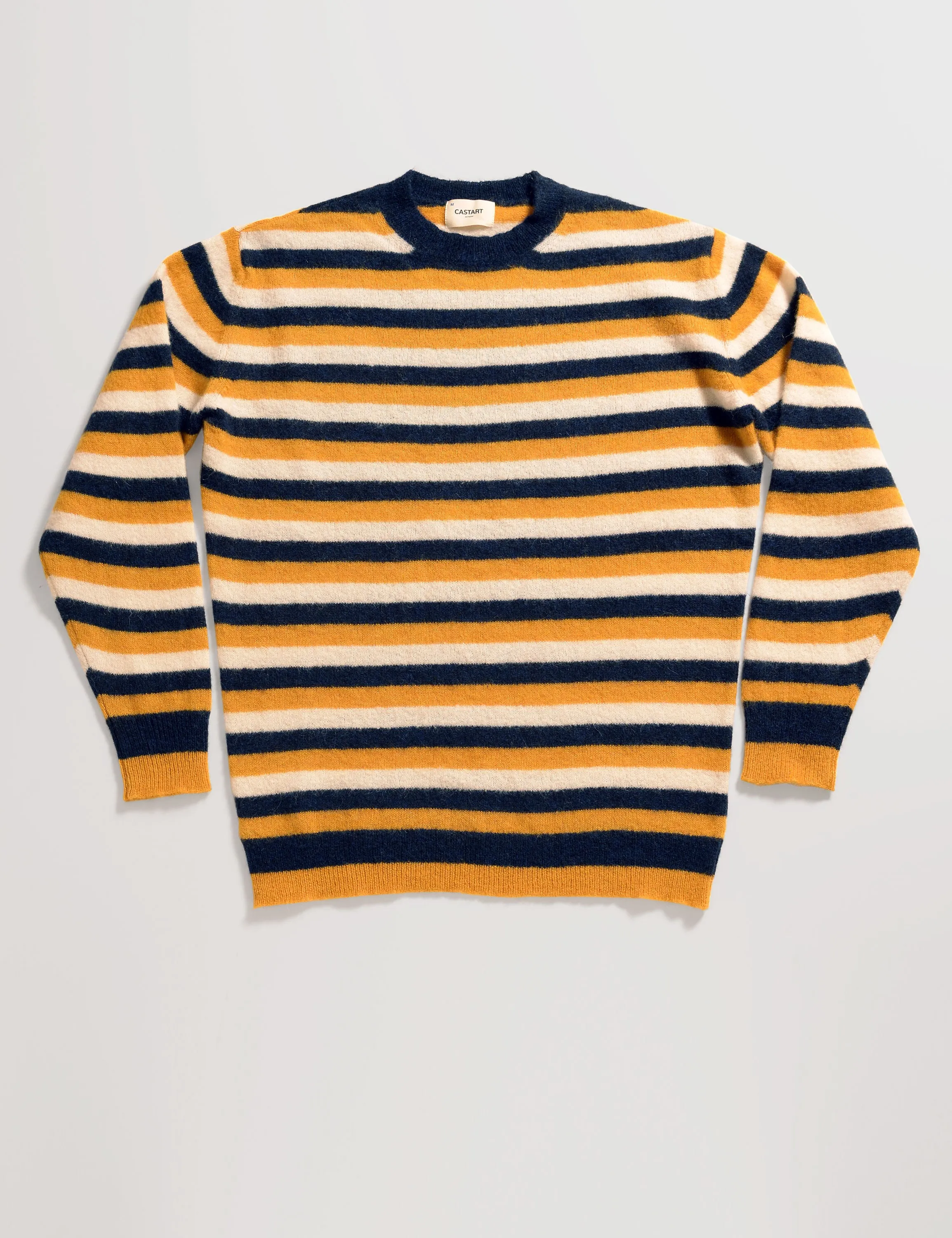 FINAL SALE: National Park Striped Sweater - Yellow