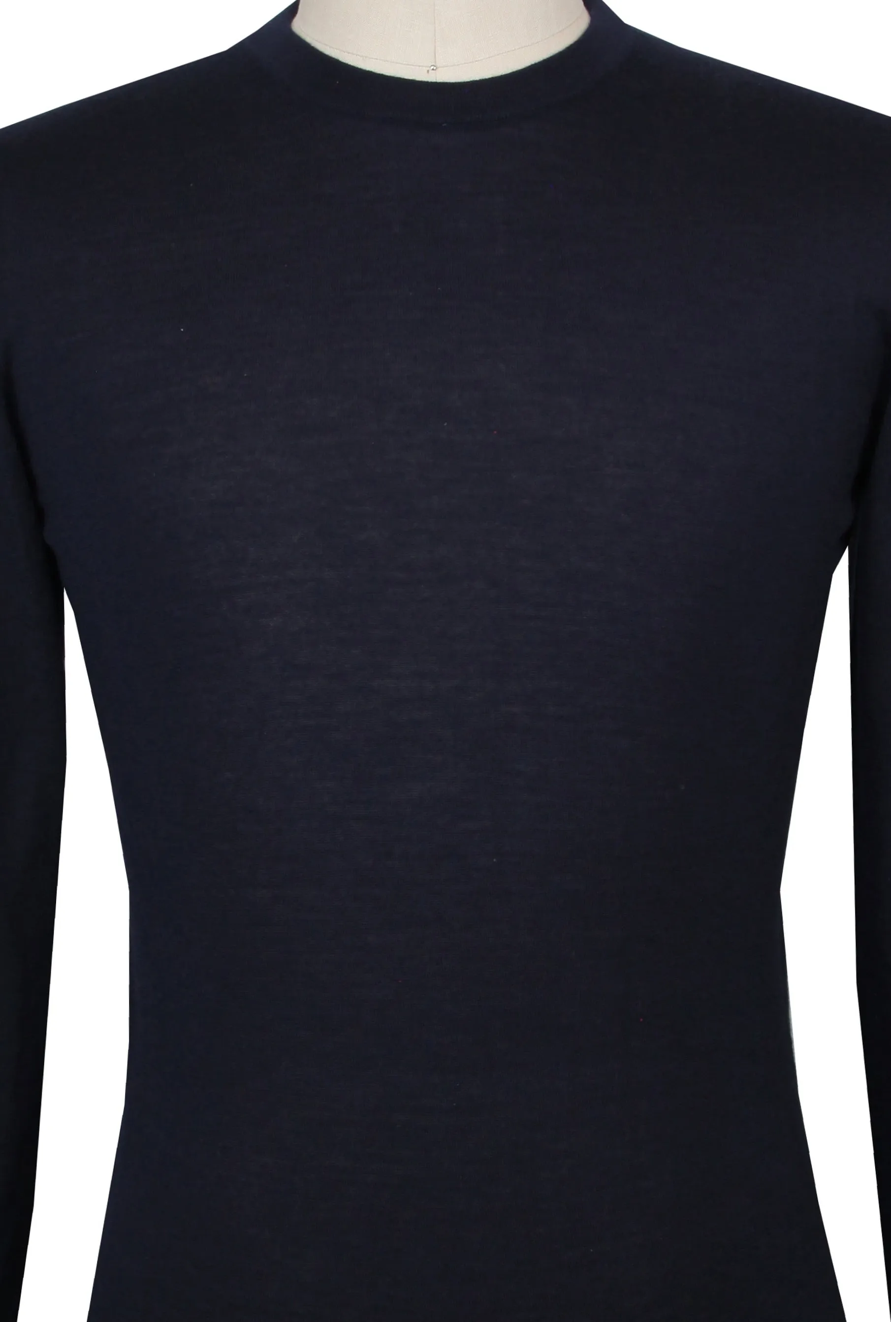 Fiori Di Lusso Navy Blue Crewneck Sweater