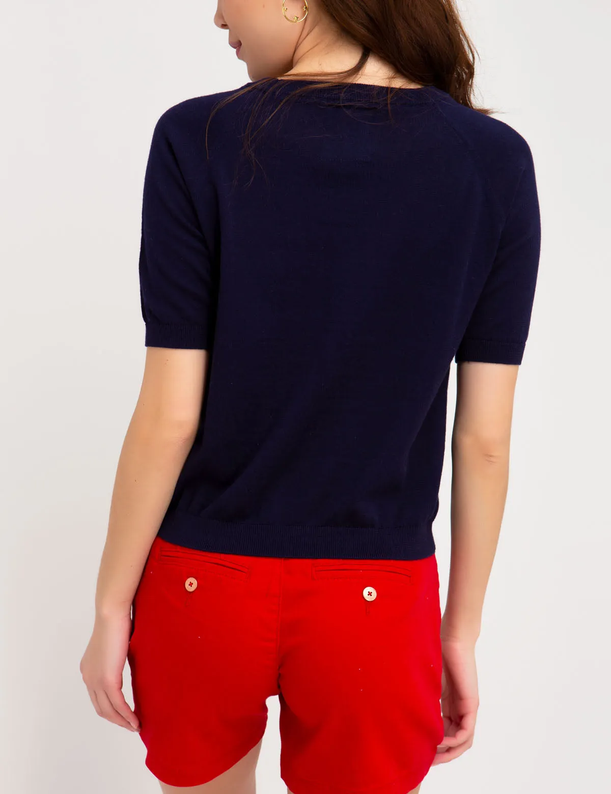 FLORAL CREWNECK SWEATER
