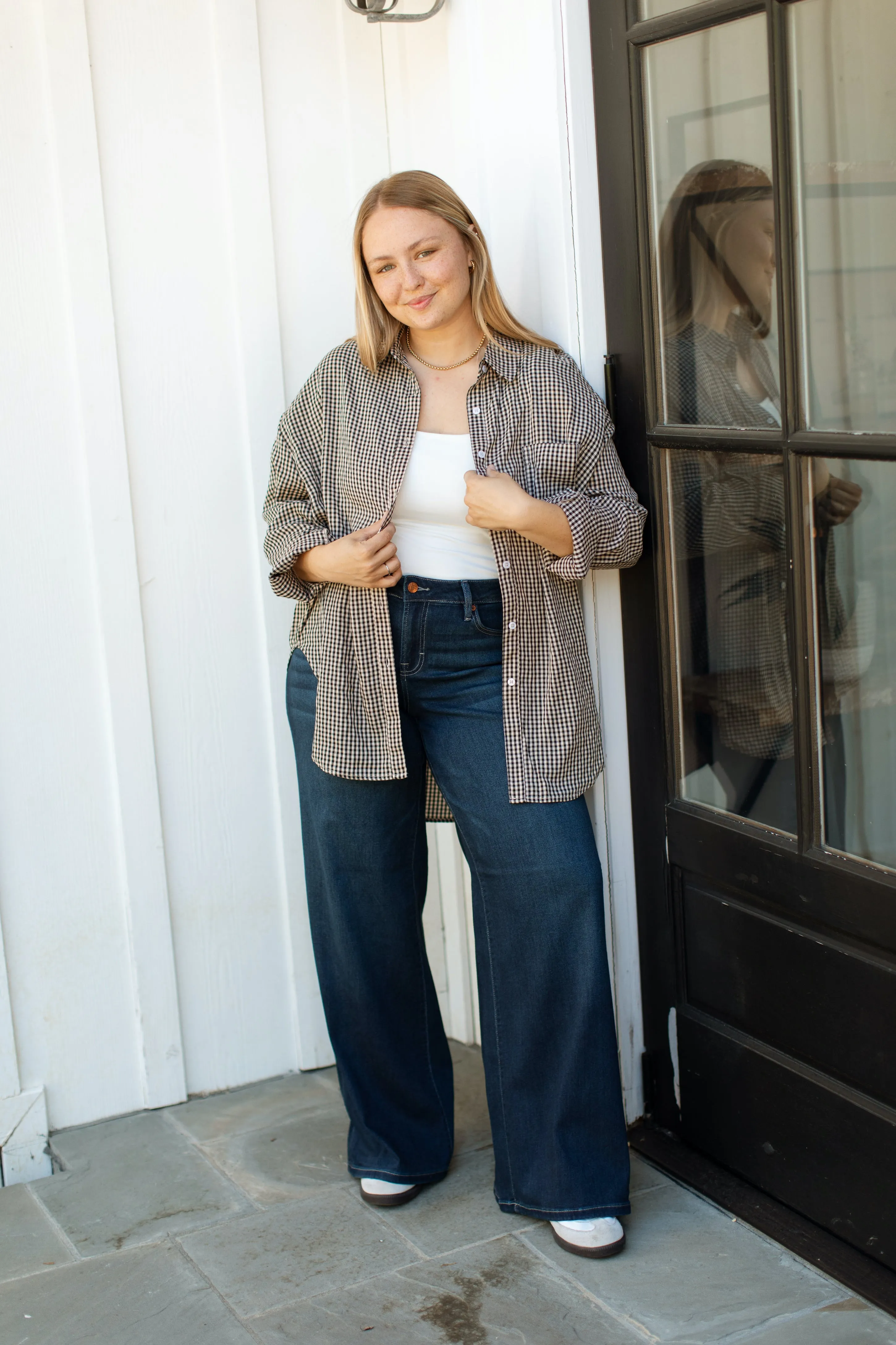 Francine Button Down
