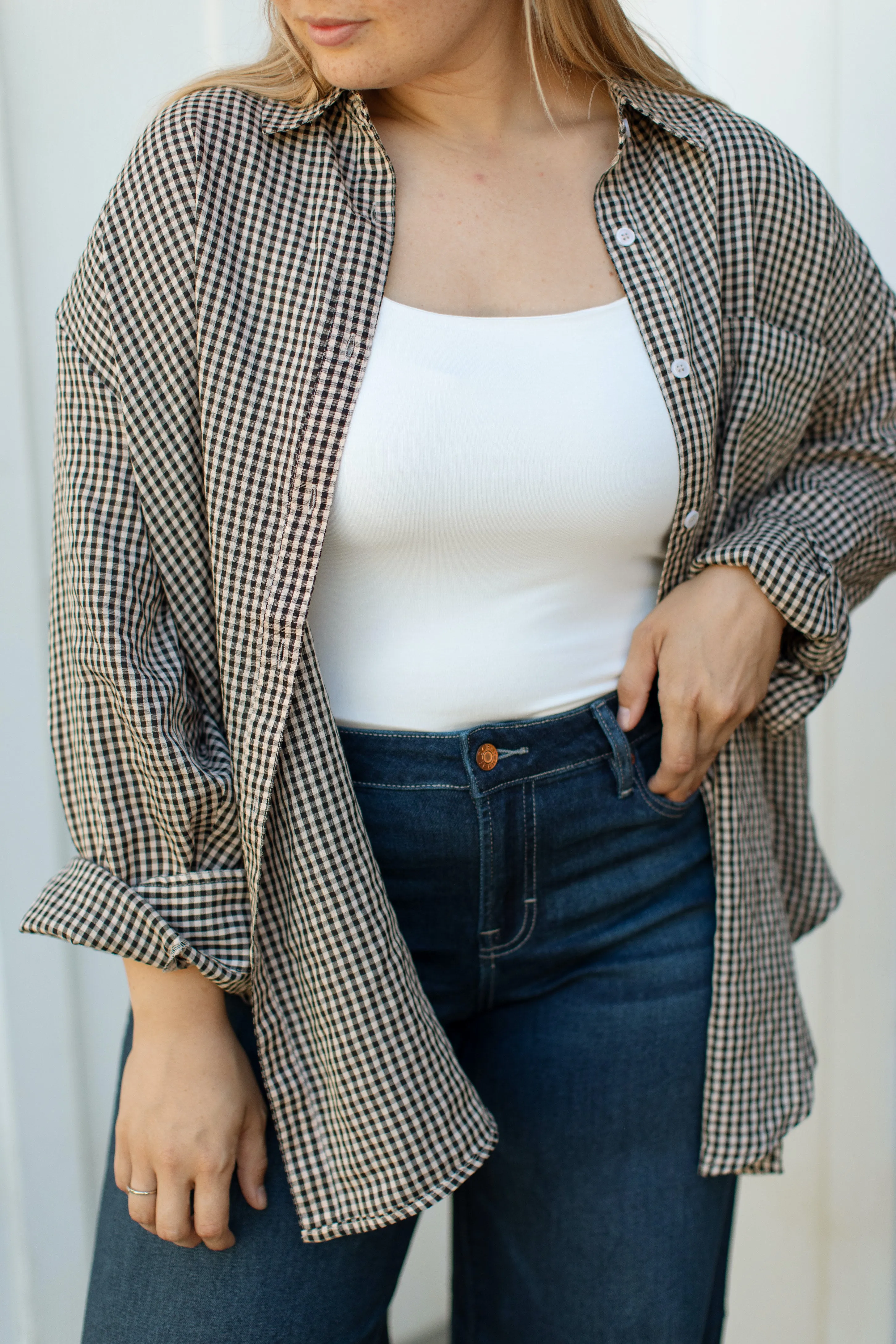 Francine Button Down