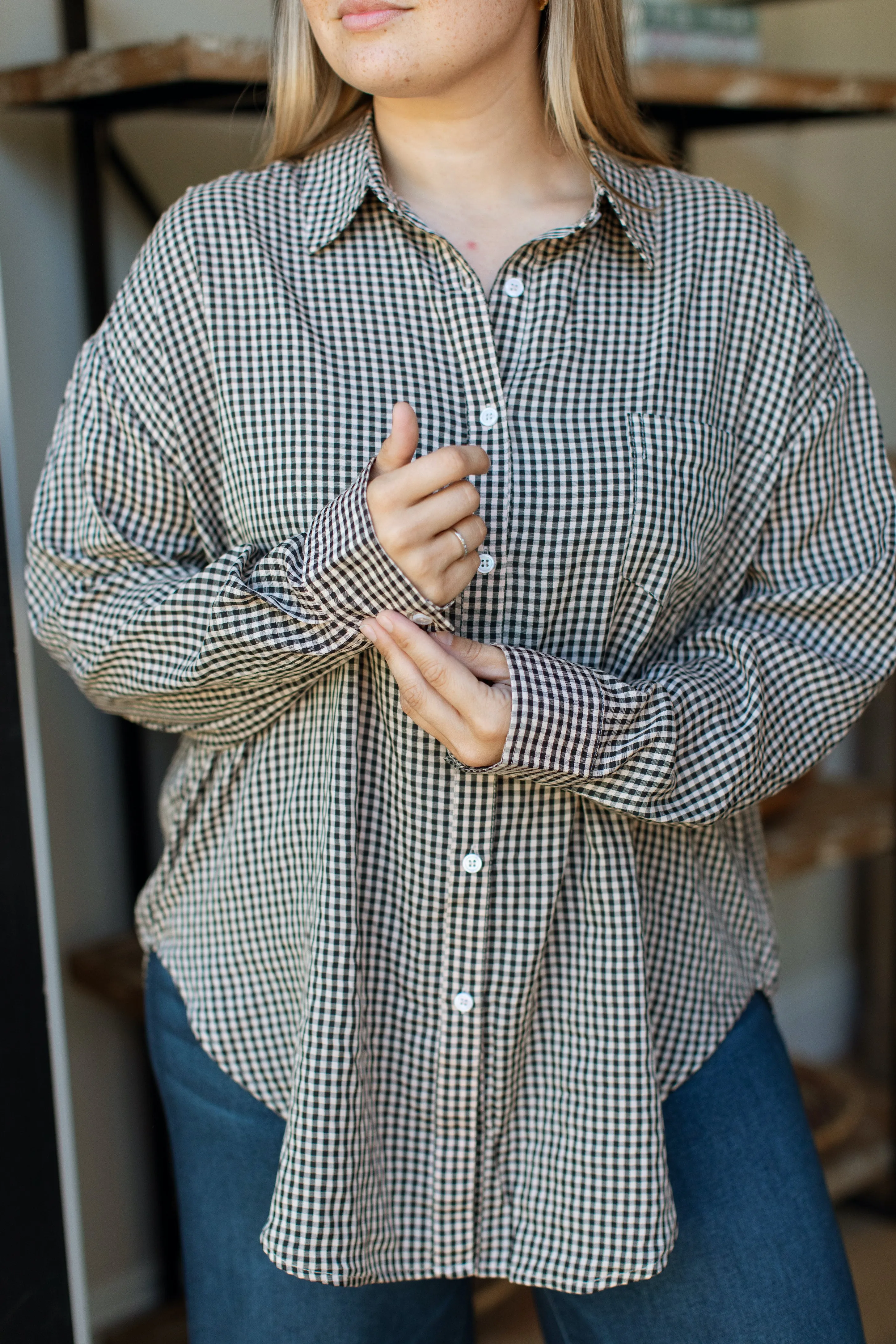 Francine Button Down