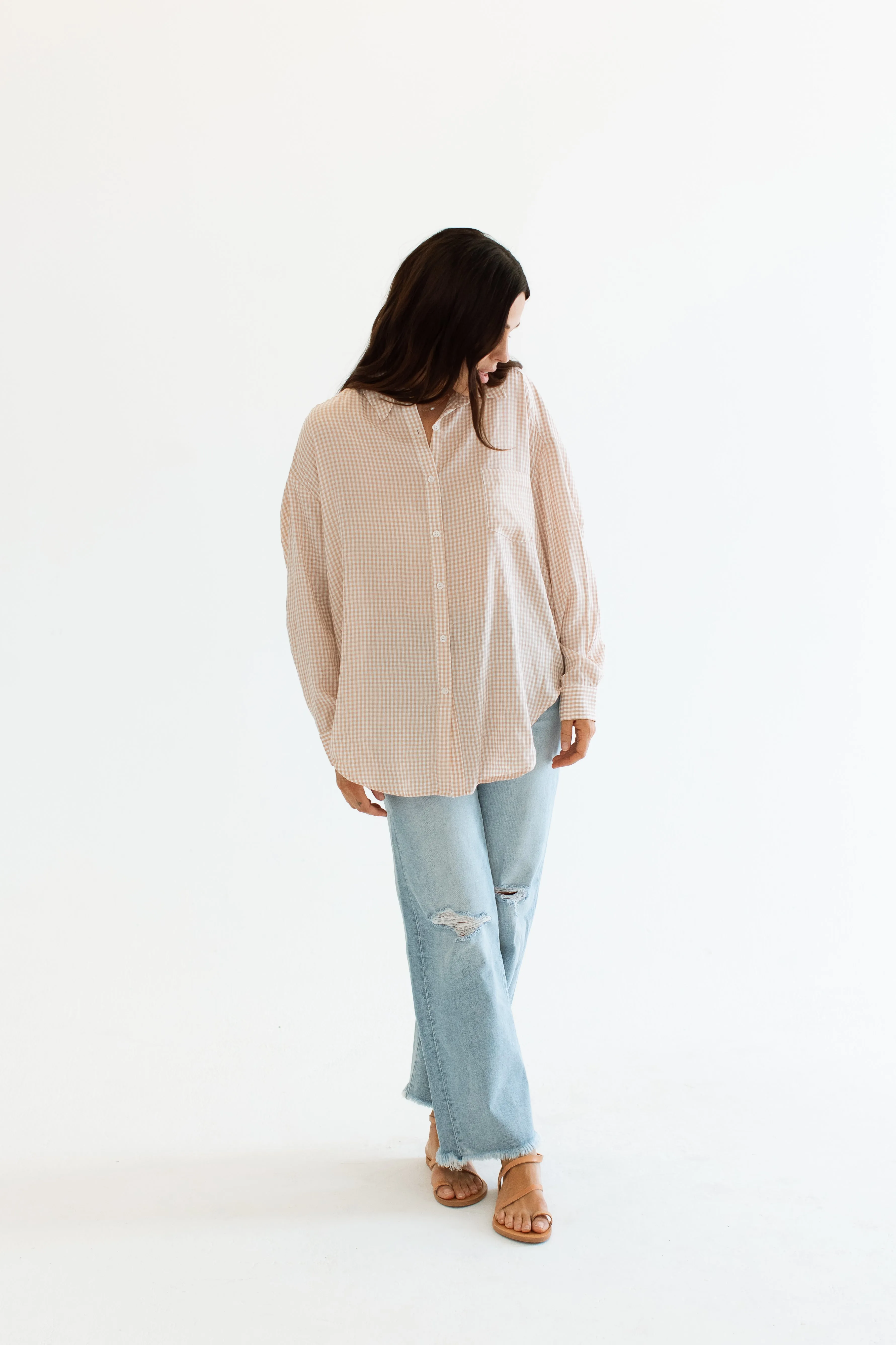 Francine Button Down