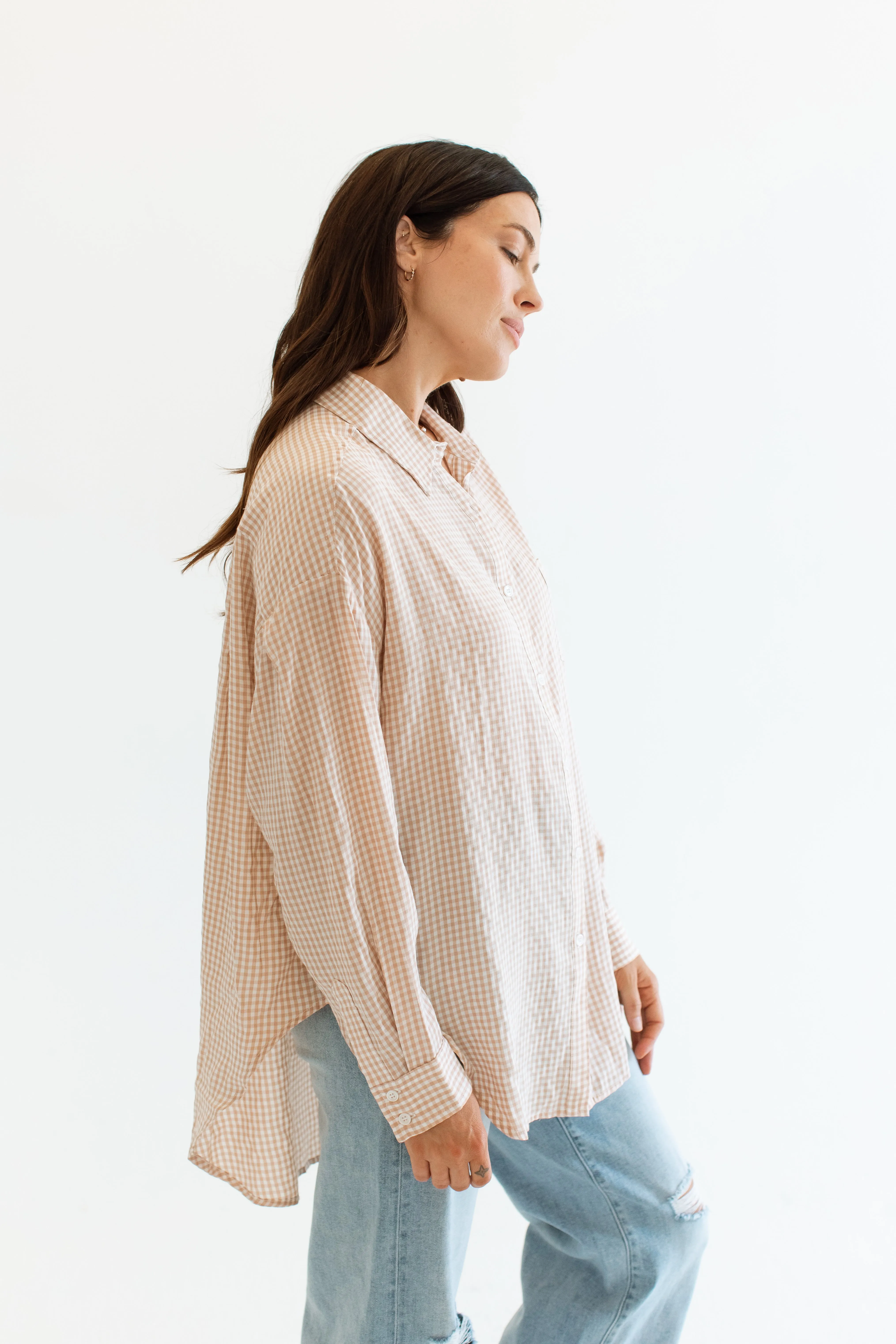 Francine Button Down