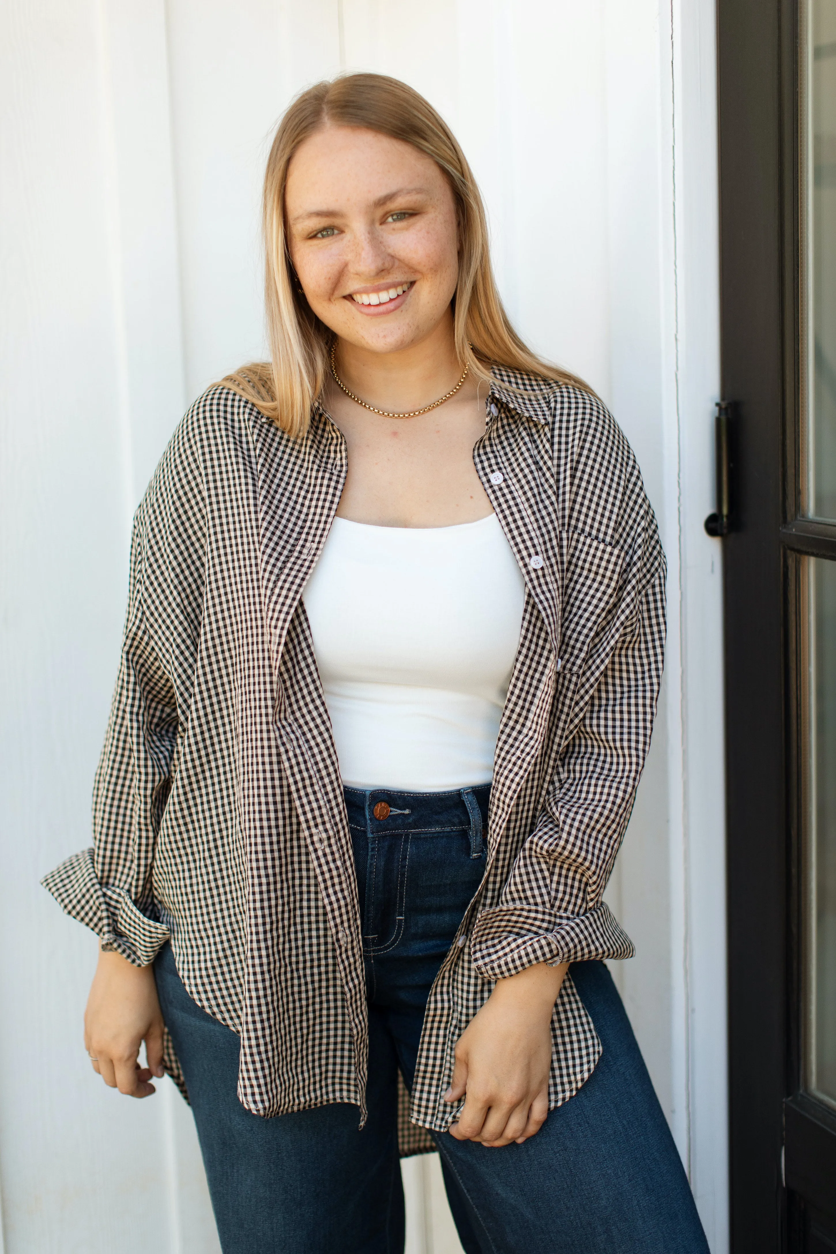Francine Button Down