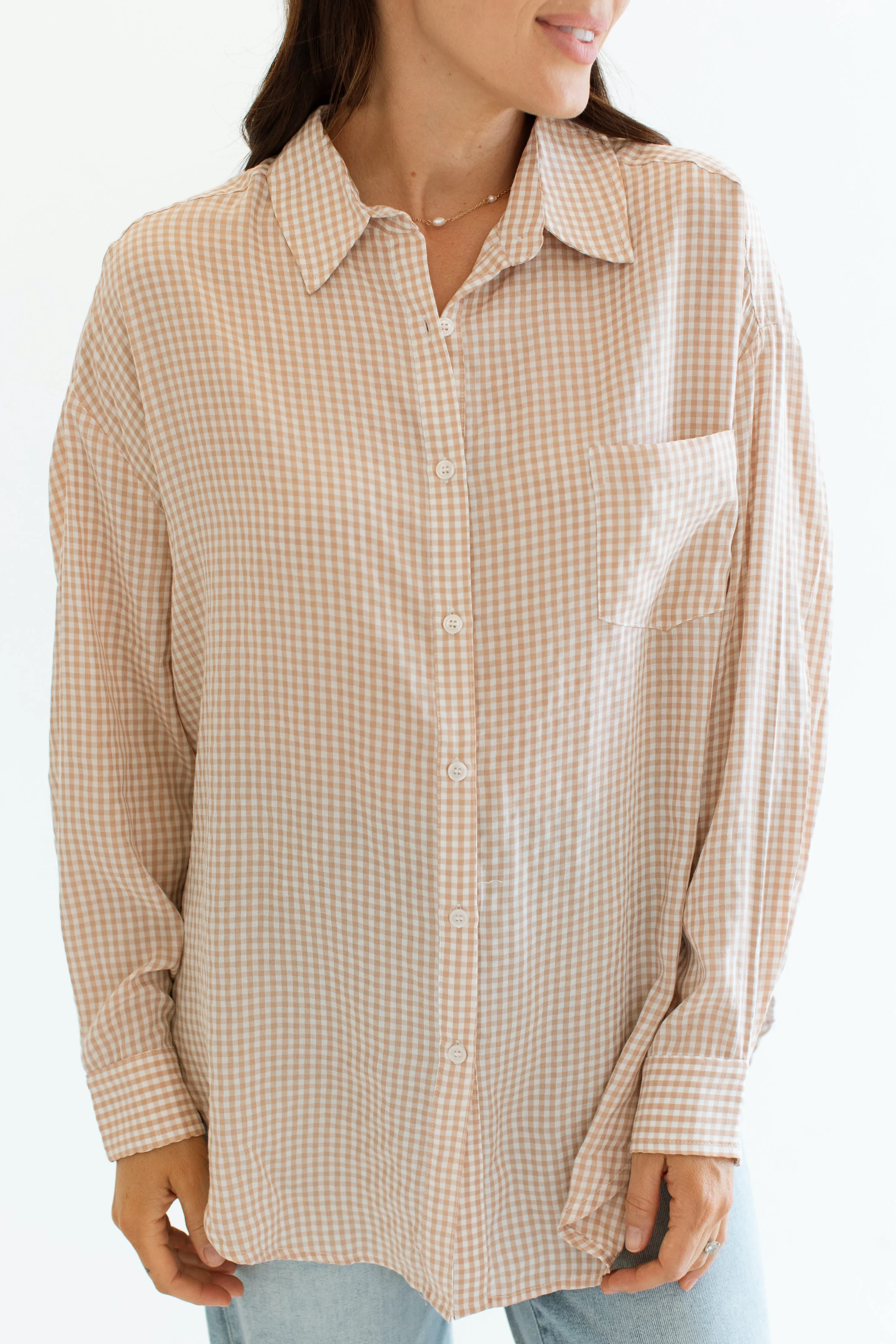 Francine Button Down