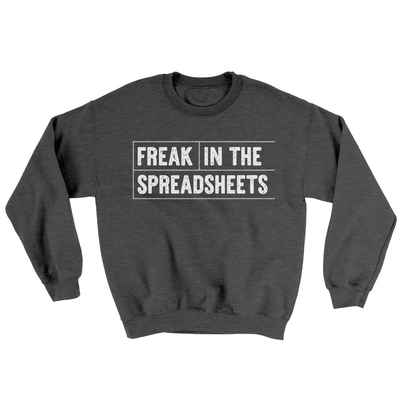 Freak In The Spreadsheets Ugly Sweater