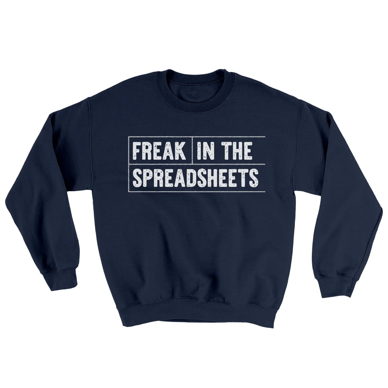Freak In The Spreadsheets Ugly Sweater