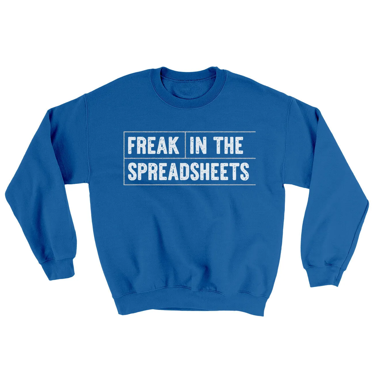 Freak In The Spreadsheets Ugly Sweater
